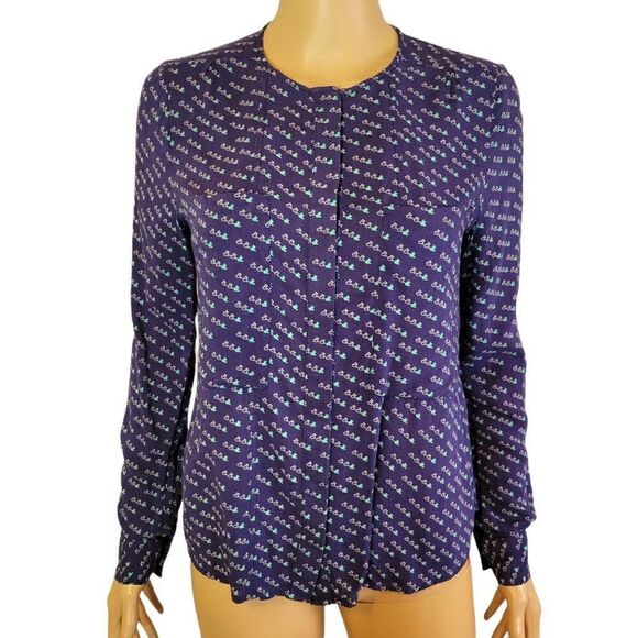 Anthropologie Maeve Button Down Top (Size 0) - Picture 1 of 6